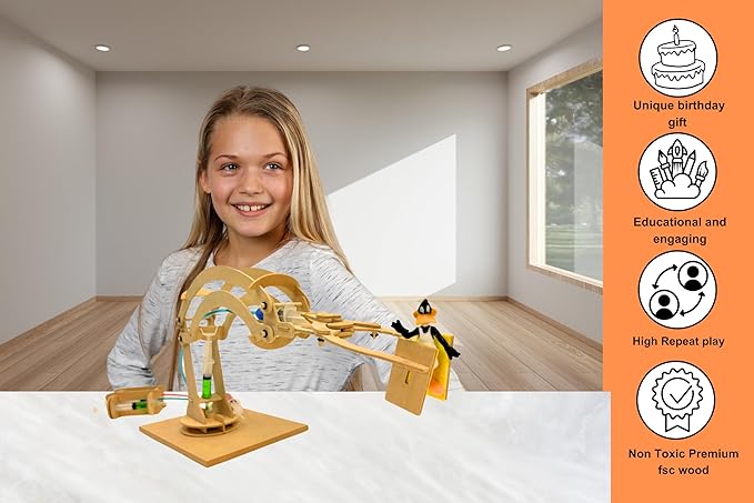 PATHFINDERS STEM Kit – Hydraulic Robotic Arm