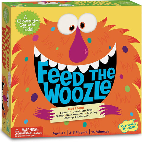 Peaceable Kingdom Feed The Woozle Cooperative Game
