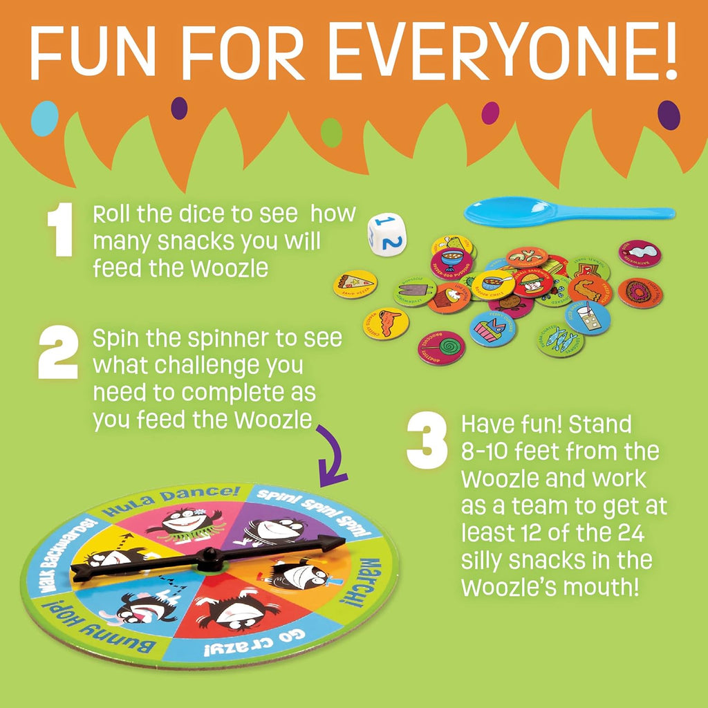 Peaceable Kingdom Feed The Woozle Cooperative Game