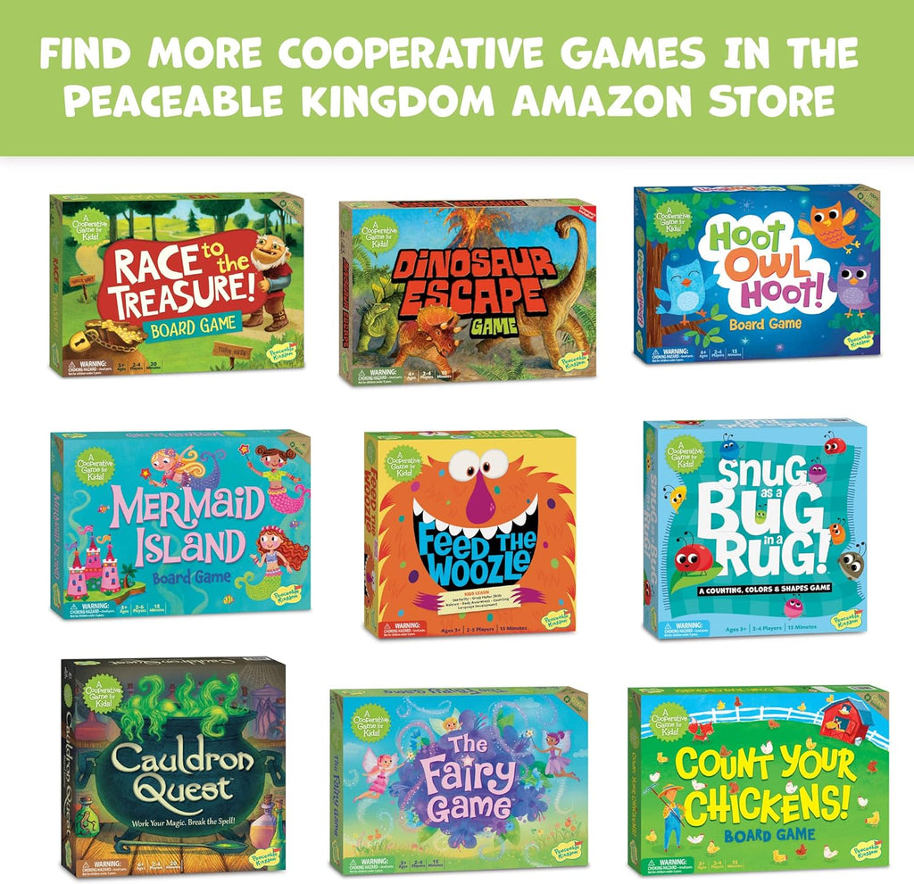 Peaceable Kingdom Feed The Woozle Cooperative Game