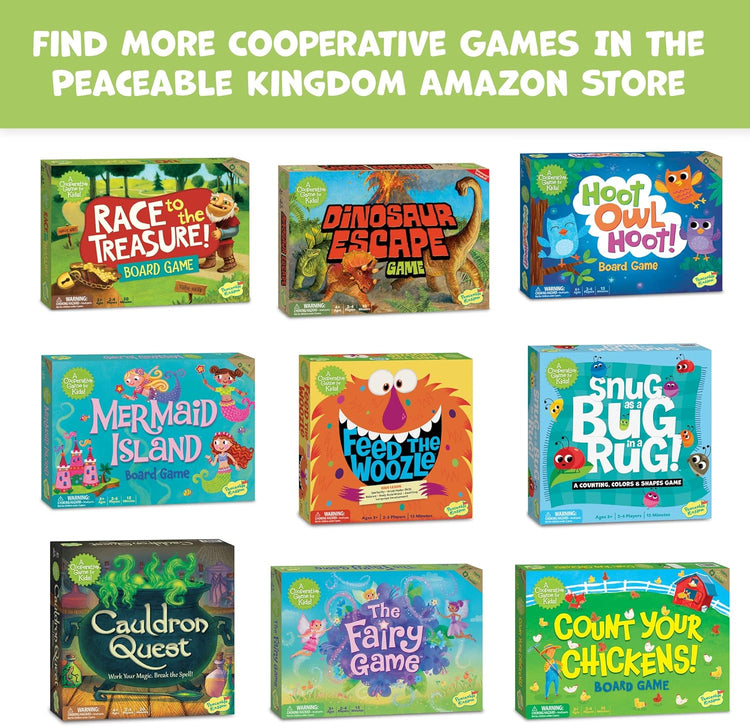 Peaceable Kingdom Feed The Woozle Cooperative Game