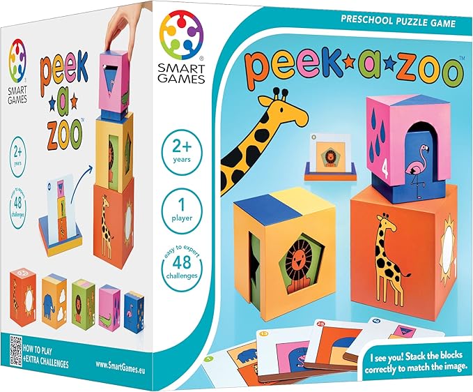 Peek-A-Zoo - Stack the Zoo Blocks!