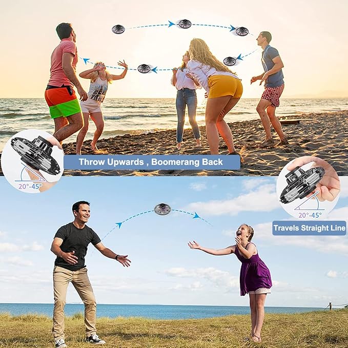 PEKOIU Flying I Fly Spinner, Fidget Spinner Flying Toys