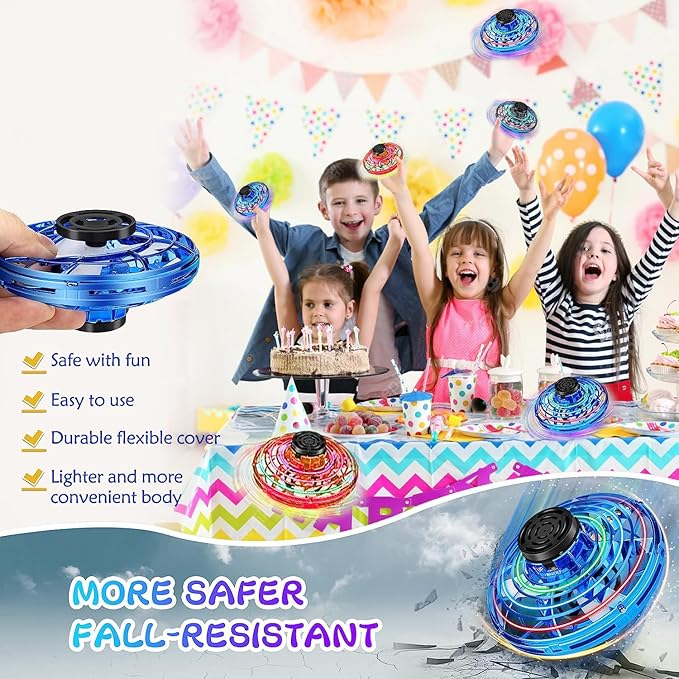 PEKOIU Flying I Fly Spinner, Fidget Spinner Flying Toys