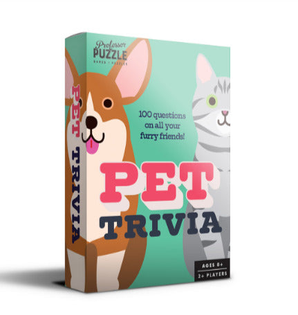 Mini Pet Trivia - 100 Questions for Animal-Loving Players