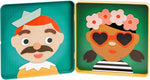 Petit Collage Funny Face Magnetic Travel Play Set