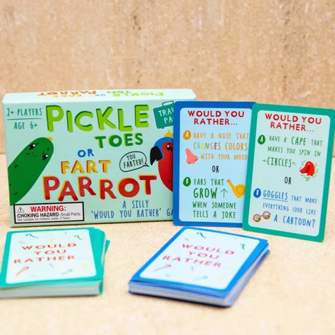 Pickle Toes or Fart Parrot - Would You Rather