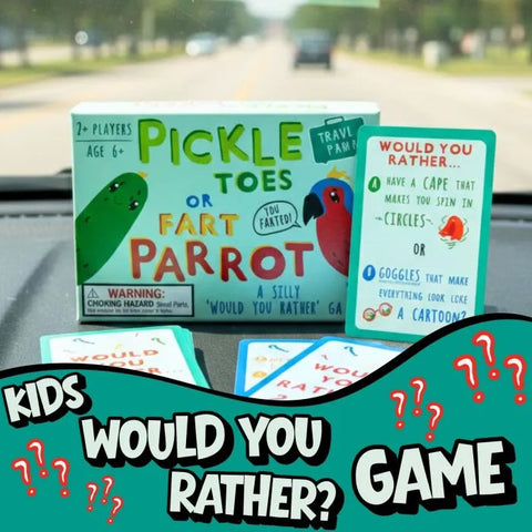 Pickle Toes or Fart Parrot - Would You Rather