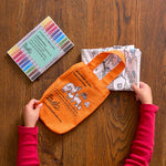 Color-In Farmyard Placemat to Go - 10 Pens - eatsleepdoodle