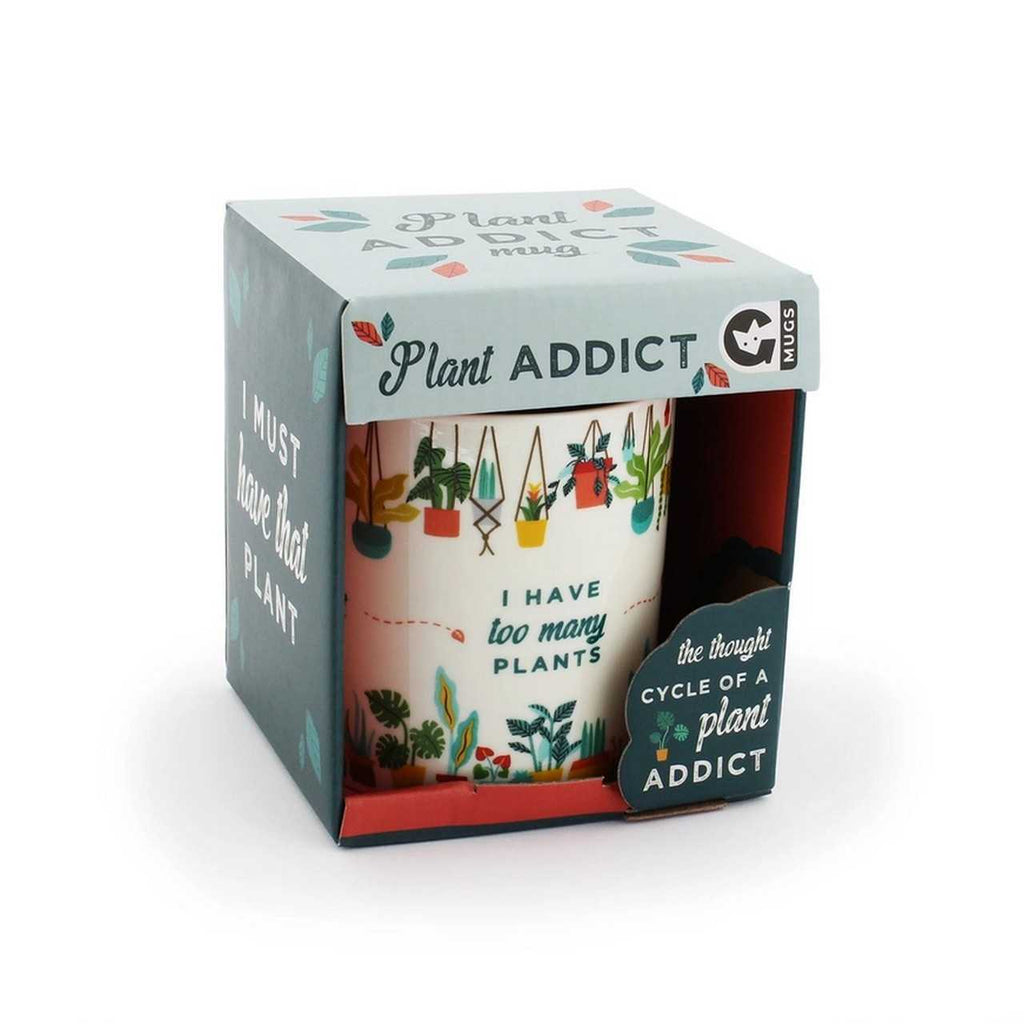 Plant Addict Mug - 12 oz Gift for Daily Houseplant Lovers