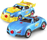 Play22 30 Pcs Take Apart Racing Car Toddler Toys Set