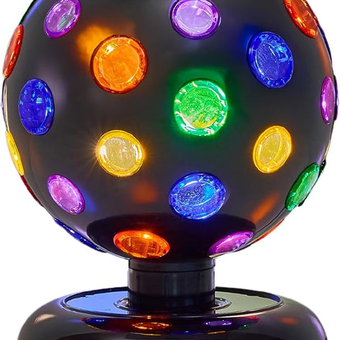 Playbees Rotating Disco Ball with LED Lights