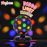 Playbees Rotating Disco Ball with LED Lights