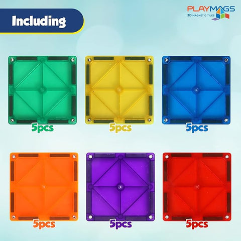 Playmags Magnetic Tiles
