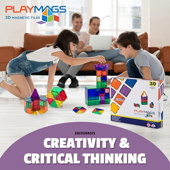 Playmags Magnetic Tiles