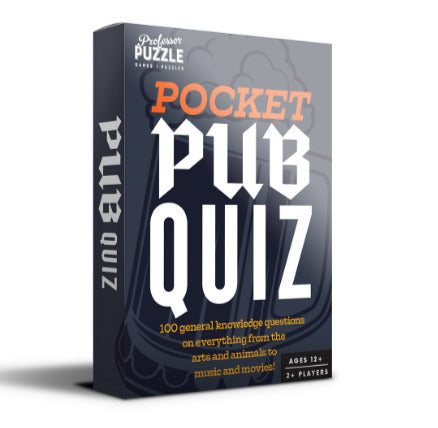 Mini Pocket Pub Quiz - Quick-Fire General Knowledge Game