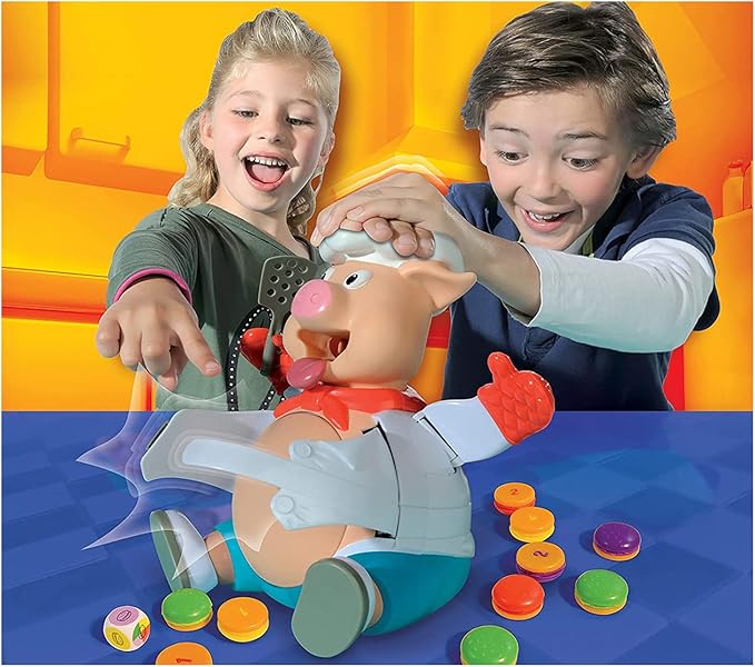 Pop The Pig (Bigger & Better) w/Greedy Granny Old Maid Card Game by Goliath
