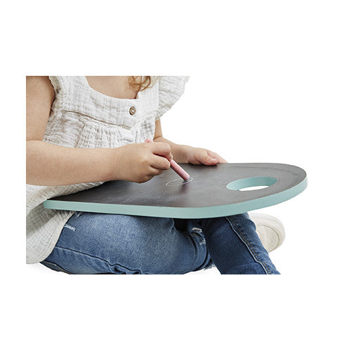 Janod Portable Blackboard - Chalk, Eraser, Bag & Wall Hook
