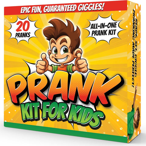 Prank Kit for Kids – 20 Ultimate Practical Jokes & Tricks Set
