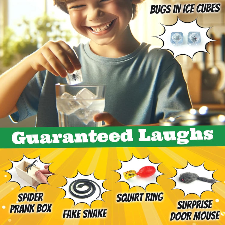 Prank Kit for Kids – 20 Ultimate Practical Jokes & Tricks Set