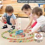 PREPHY Automatic Domino Train Toy Set