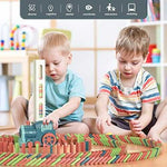 PREPHY Automatic Domino Train Toy Set