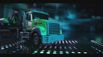 2-in-1 RC Lowbed Semi-Trailer Truck & Excavator Toy Set - 1:12 Scale