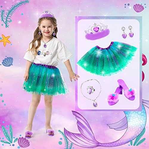 Princess Dress-Up Shoes & Jewelry Set (Unicorn, Mermaid, Ice Princess)
