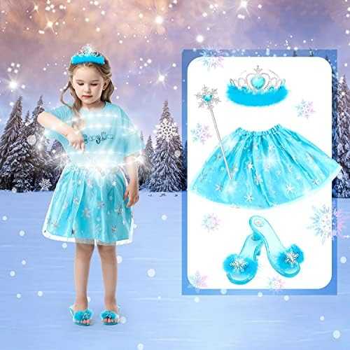 Princess Dress-Up Shoes & Jewelry Set (Unicorn, Mermaid, Ice Princess)