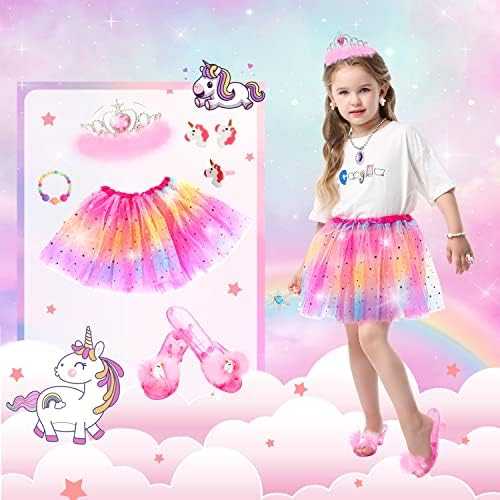 Princess Dress-Up Shoes & Jewelry Set (Unicorn, Mermaid, Ice Princess)