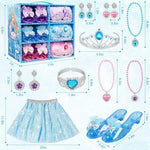 Princess Dress-Up & Jewelry Boutique Costume Set
