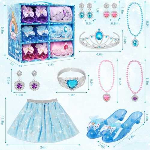Princess Dress-Up & Jewelry Boutique Costume Set
