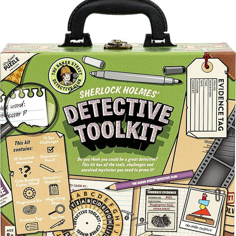 Professor PUZZLE The Detective Toolkit Sherlock Holmes Themed