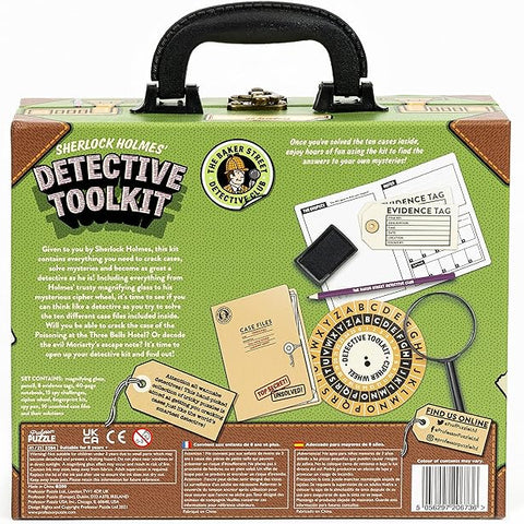 Professor PUZZLE The Detective Toolkit Sherlock Holmes Themed