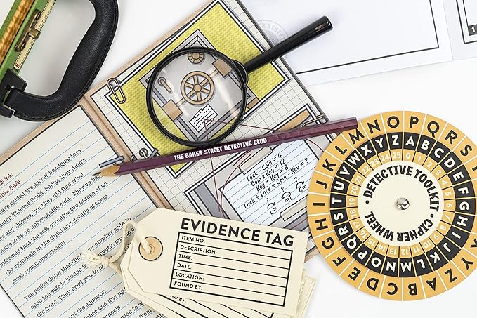 Professor PUZZLE The Detective Toolkit Sherlock Holmes Themed