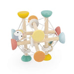 Janod Pure Sensory Ball - Wooden Rods That Twist and Stretch