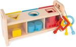Janod Pure Fabrics Shape Sorter - 4 Pieces and Textures