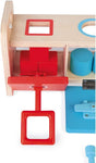Janod Pure Fabrics Shape Sorter - 4 Pieces and Textures