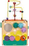 Janod Pure Multi-Activity Cube - 8 Activities and Loops