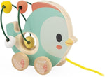 Janod Pure Pull-Along Animals x9 - Bead Mazes on Wheels