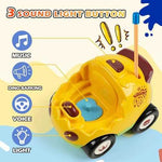 QPOU RC Dinosaur Toy Cars (2-Pack)