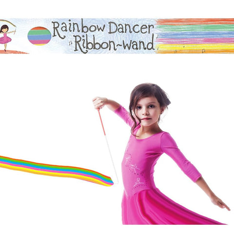 Rainbow Dancer Ribbon Wand - 11 Feet Long!
