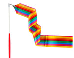 Rainbow Dancer Ribbon Wand - 11 Feet Long!