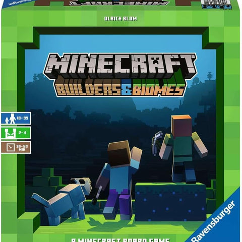 Ravensburger Minecraft: Builders & Biomes - Engaging Strategy Board Game