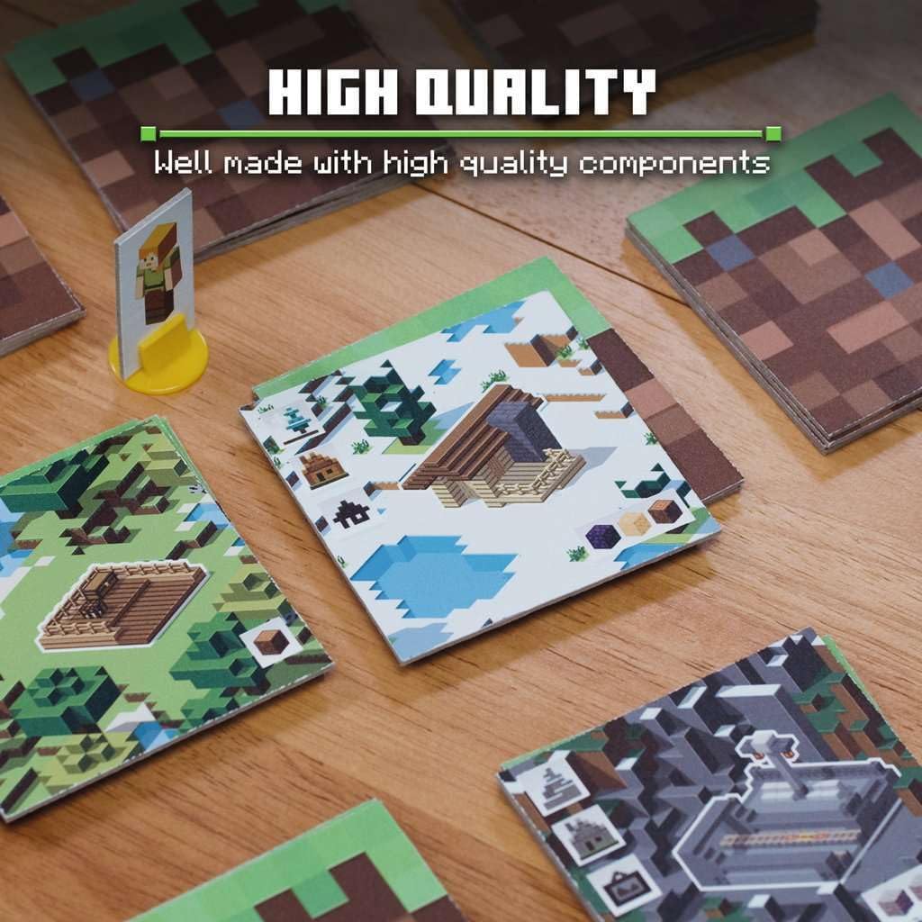 Ravensburger Minecraft: Builders & Biomes - Engaging Strategy Board Game