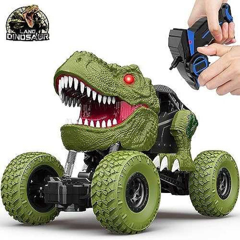 RC Dinosaur Truck 4WD with Lights (Rechargeable)