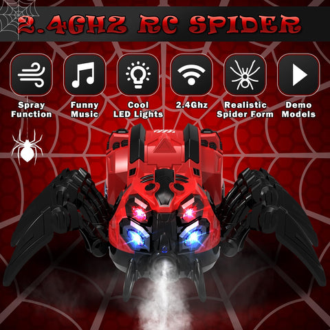 Remote Control Spider Toy