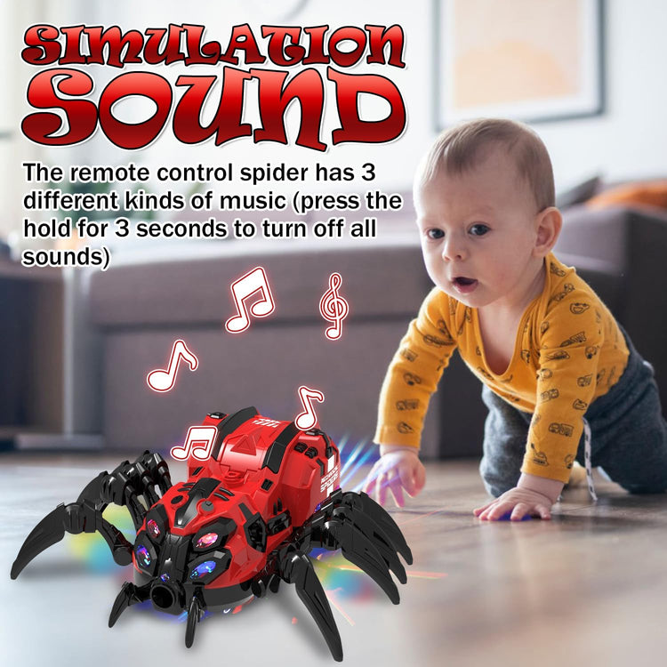 Remote Control Spider Toy