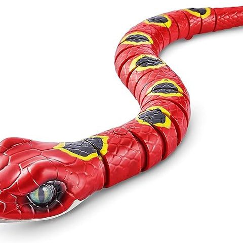Robo Alive Slithering Snake Series 3 Red by ZURU