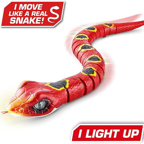 Robo Alive Slithering Snake Series 3 Red by ZURU